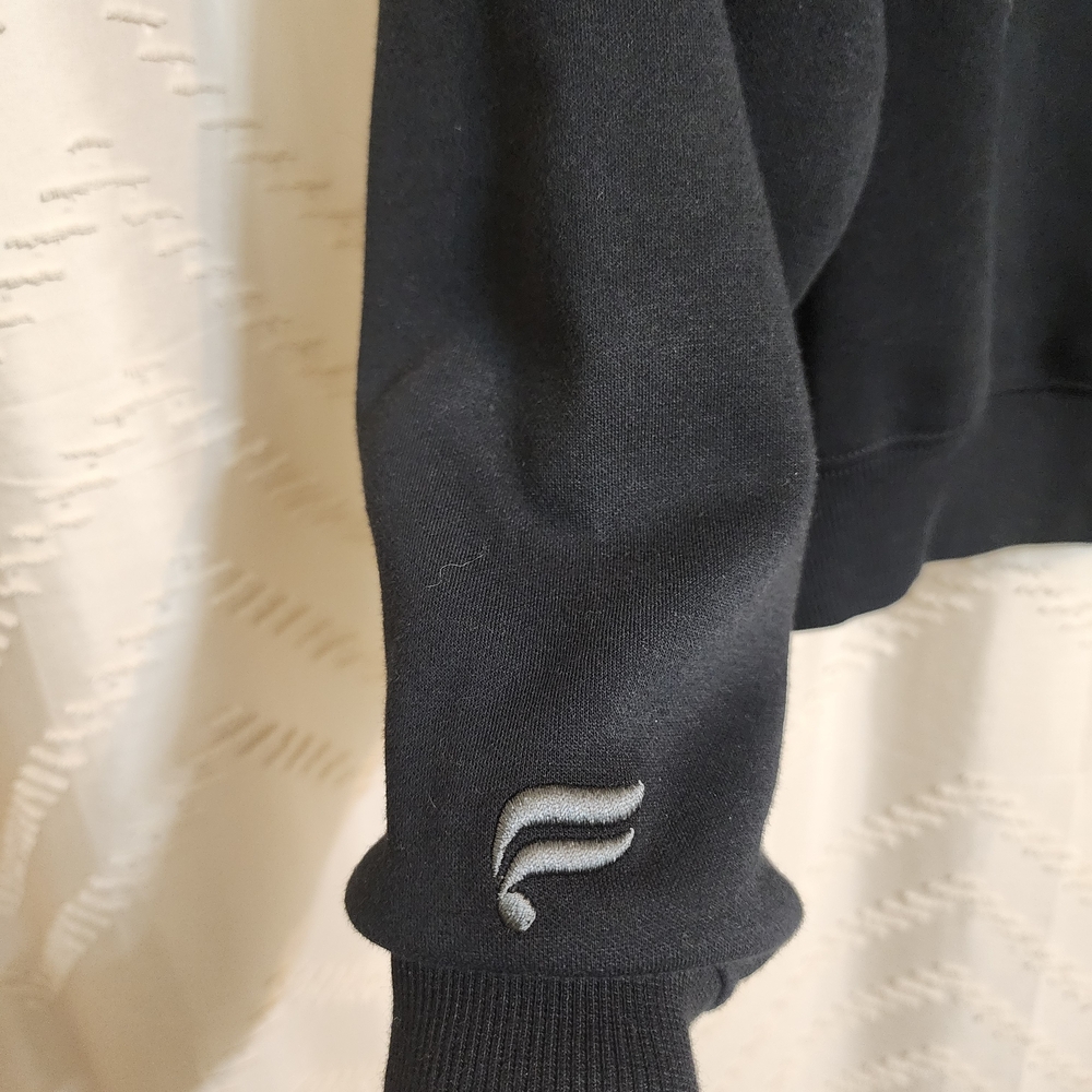 Fabletics Black Hooded Pullover - Picture 4 of 7